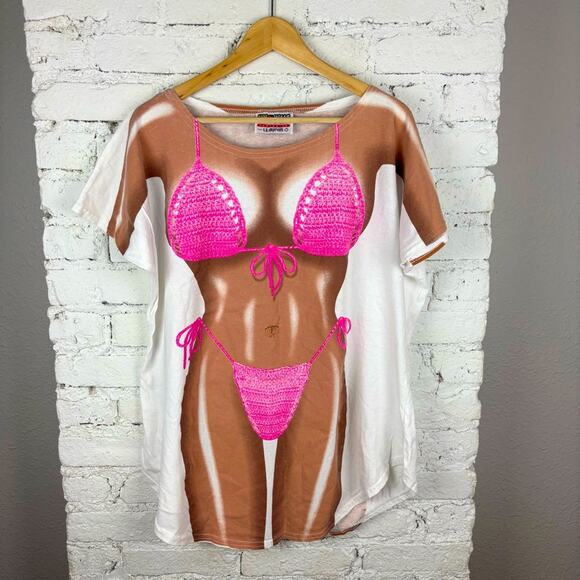 Vintage 90’s Fun 2 Wear Fantasies Beach Coverup Bikini